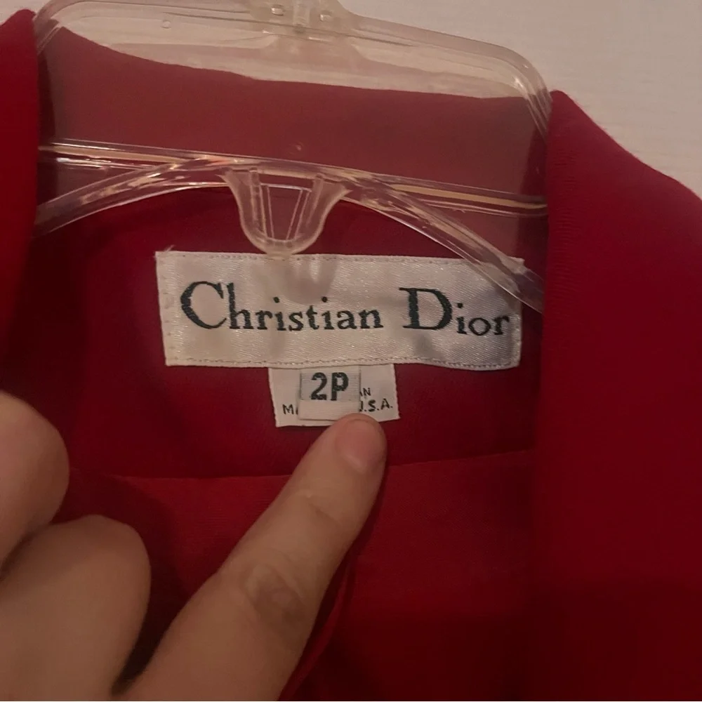 Vintage Christian Dior blazer